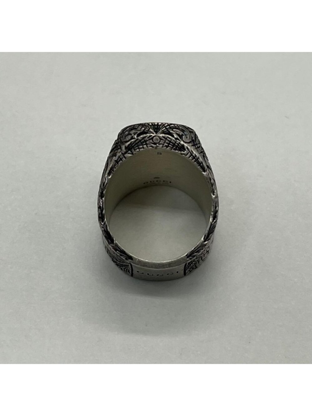 Gucci Arabesque Alphabet Ring S - Picture 7 of 15